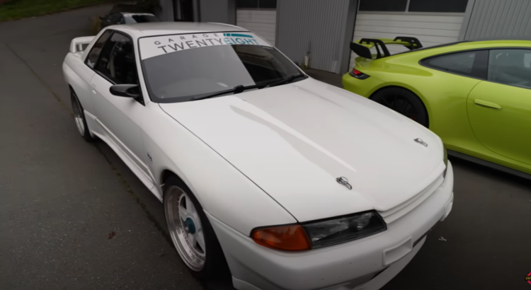 Une Nissan R32 GT-R prend en chasse deux Porsche GT3 RS (+vidéo)