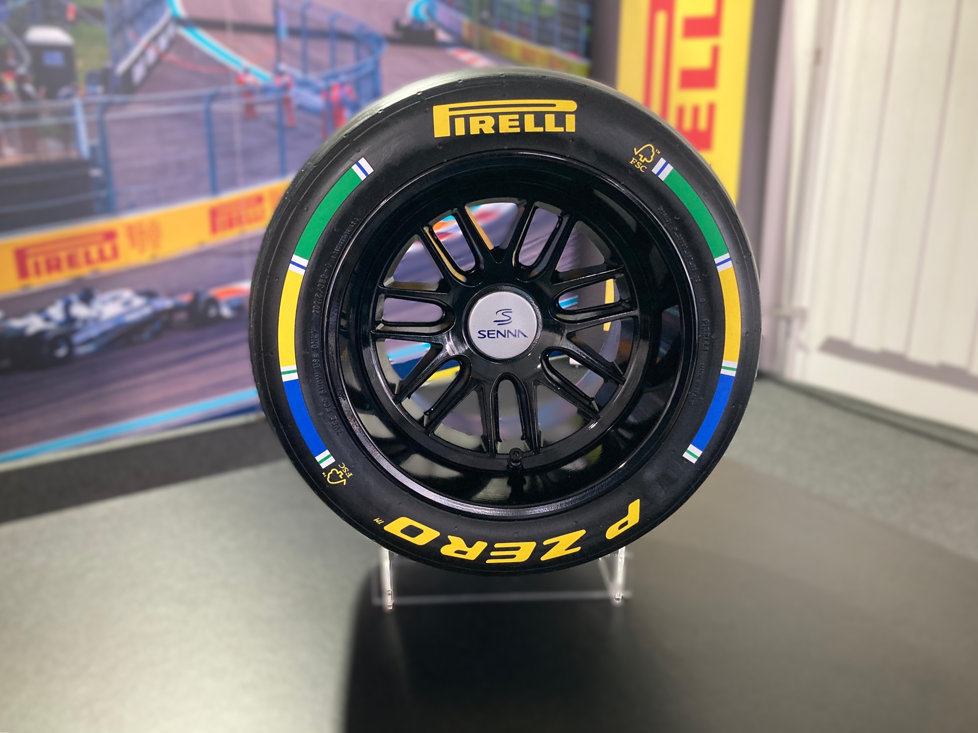 F1 Grand Prix Brésil 2024 Pirelli hommage Ayrton Senna