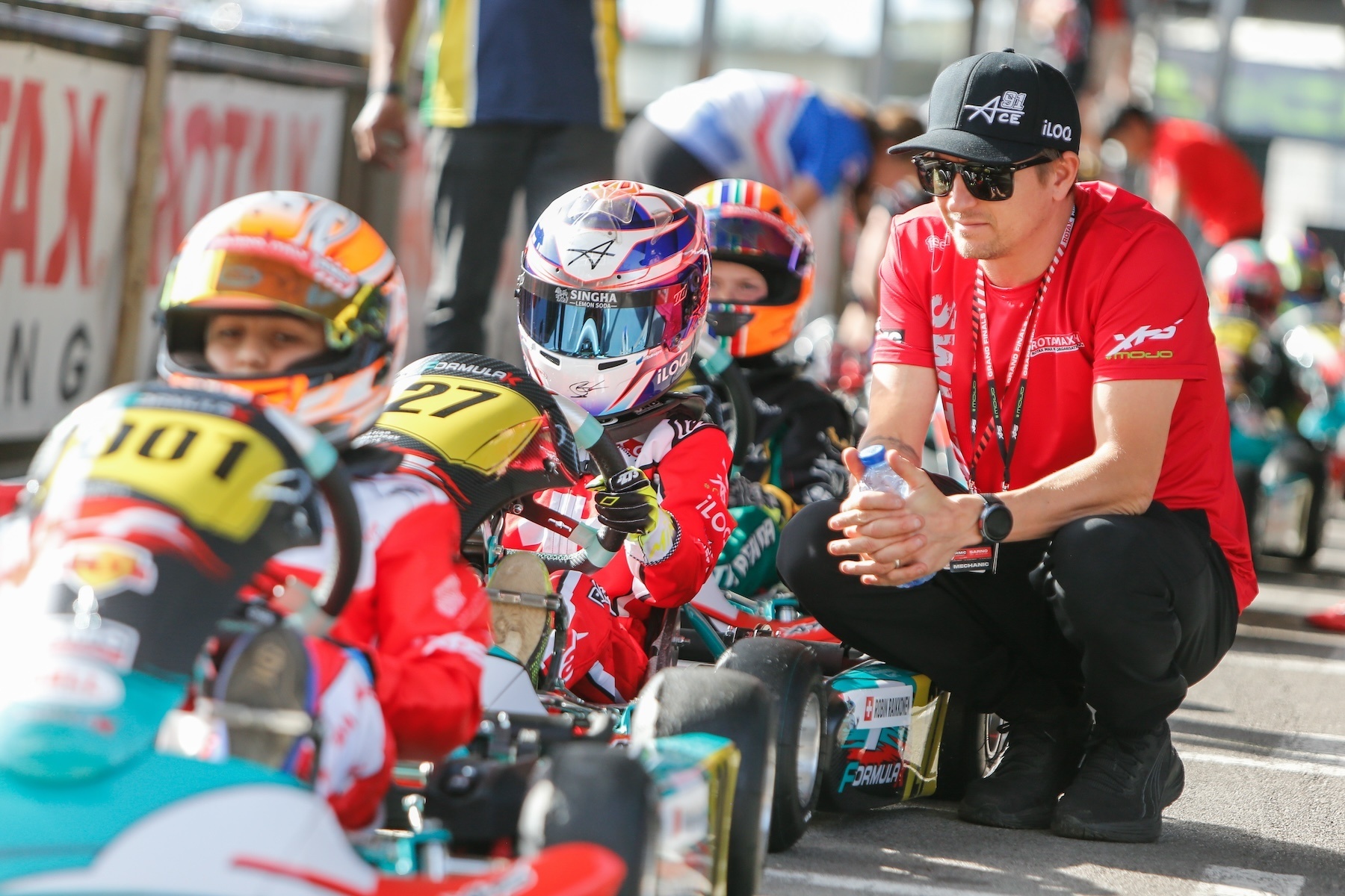 Kimi Robin Räikkönen Rotax MAX Challenge Grand Finals Karting Sarno Italie 2024