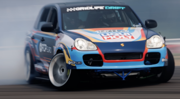 Porsche Cayenne transfo drift
