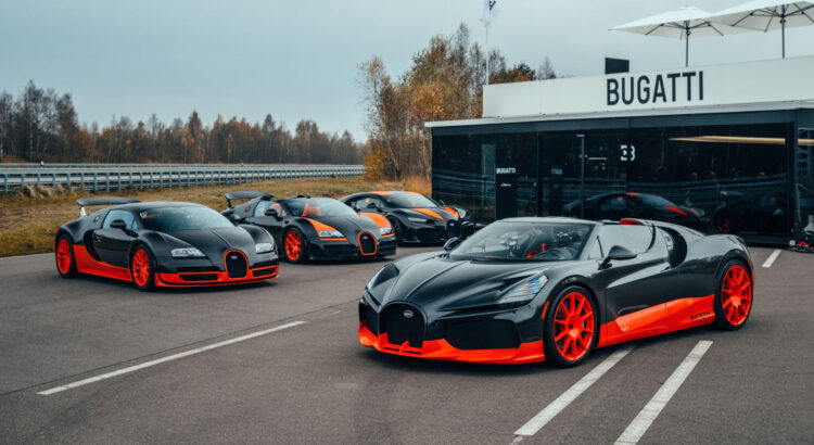 Record de vitesse : la Bugatti W16 Mistral devient le roadster le plus rapide du monde !