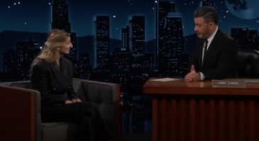 Doriane Pin invit&eacute;e Jimmy Kimmel talk-show Etats-Unis vid&eacute;o 2024