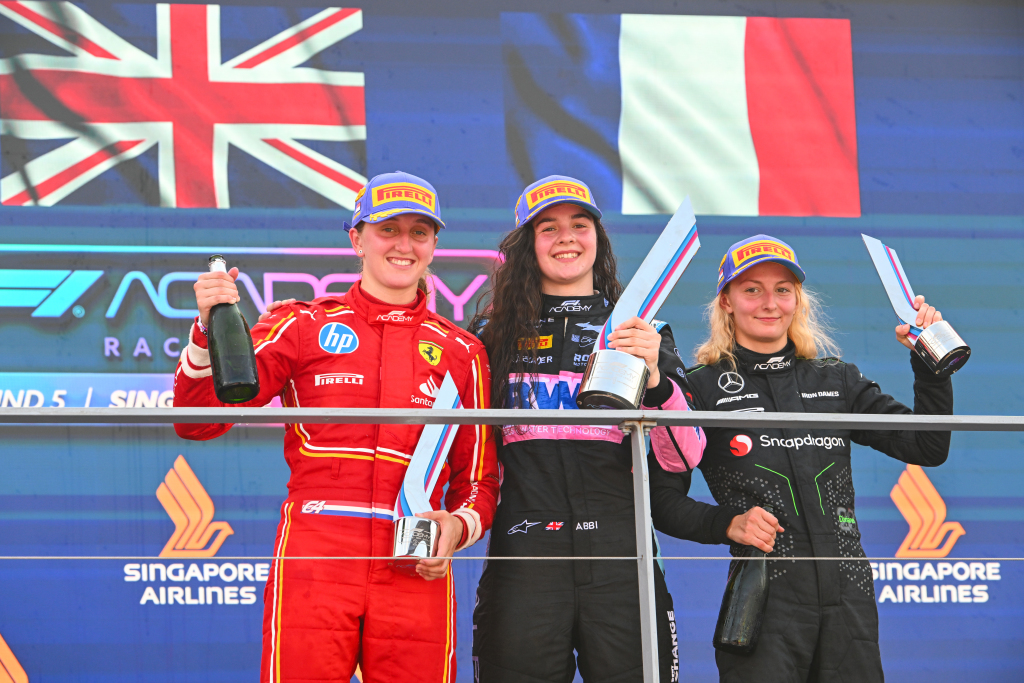 F1 Academy prix future championne 2024