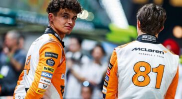 Lando Norris Oscar Piastri McLaren F1