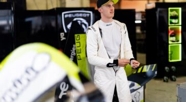Th&eacute;o Pourchaire Peugeot Sport WEC