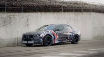 BMW M3 électrique prototype