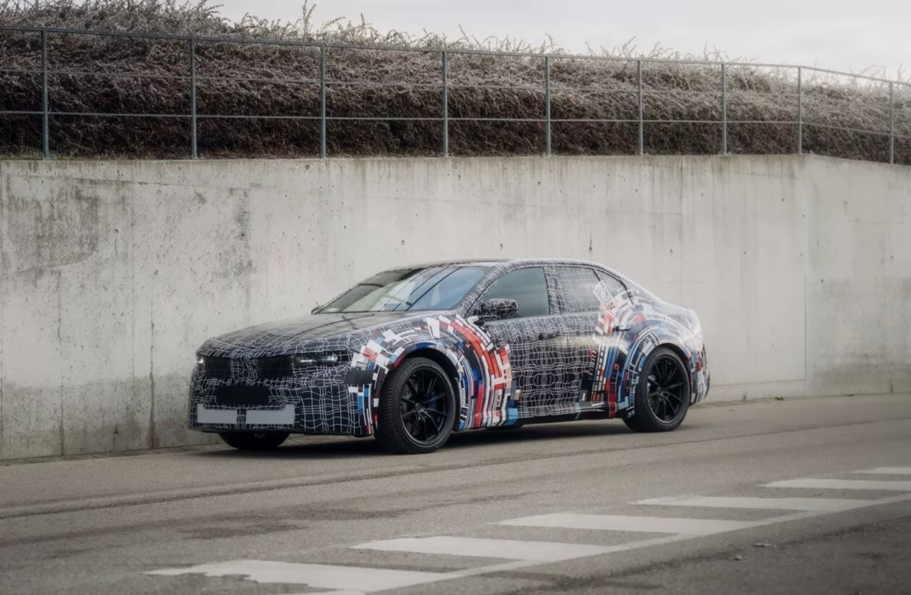 BMW M3 électrique prototype