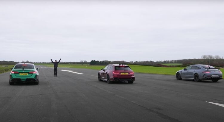 BMW M5 vs Audi RS6 vs Mercedes-AMG GT : l'hybride vaincra-t-elle ? (+ vidéo)