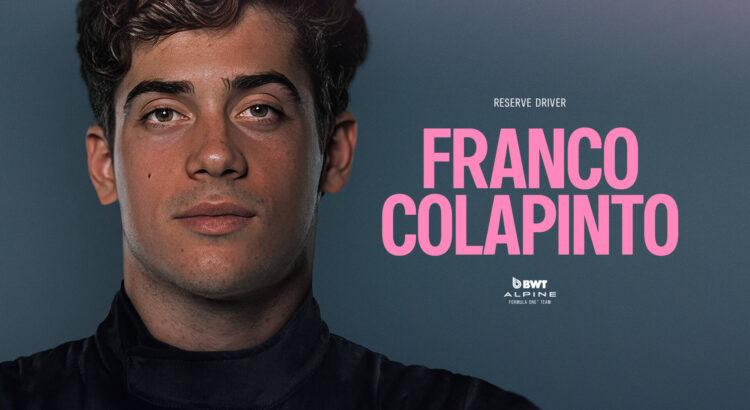 F1 - Franco Colapinto enrôlé par Alpine pour 2025
