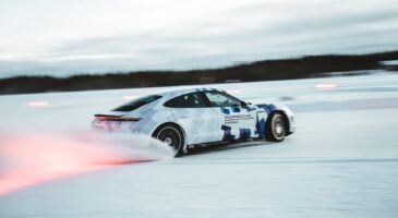 Porsche Taycan record monde drift 2025