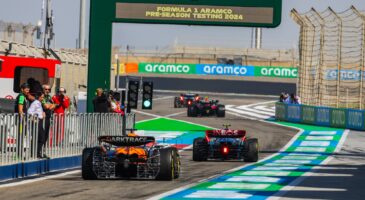 Essais hivernaux F1 2025