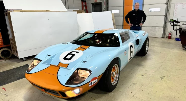 Cette Ford GT40 cache une sacrée surprise sous sa carrosserie