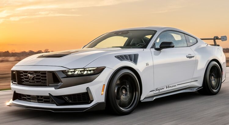 Hennessey dévoile la Super Venom, une Ford Mustang gonflée à 850 ch !