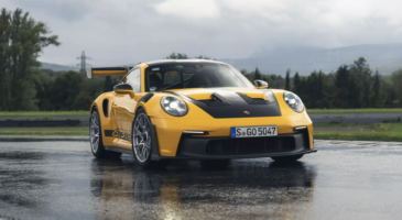 Porsche 911 GT3 RS Michelin pneus pluie