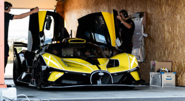 Bugatti Bolide tests Mirecourt 2025