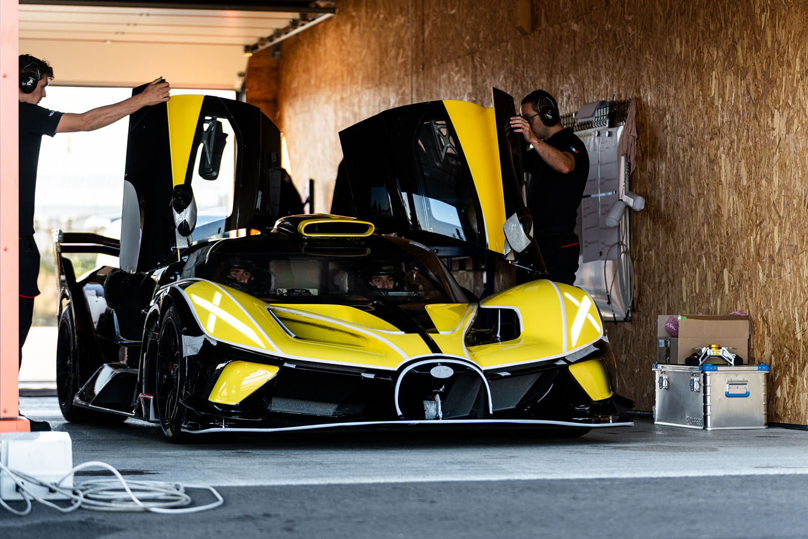 Bugatti Bolide tests Mirecourt 2025
