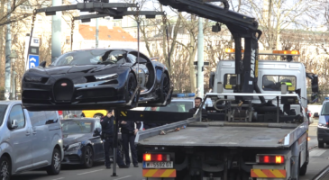 Bugatti Chiron fourri&egrave;re Autriche