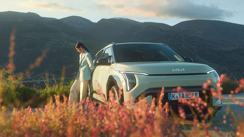 Le Kia EV3 100% électrique, un SUV moderne et élégant