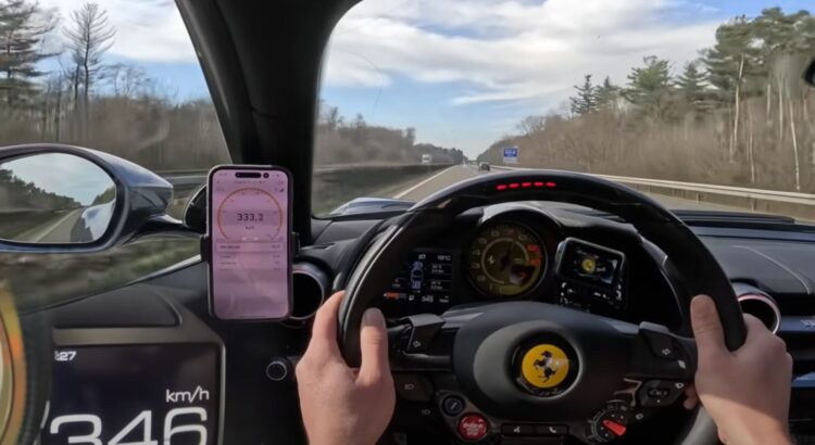Ferrari 812 GTS : écoutez son V12 de 800 ch rugir sur l'autobahn ! (+ vidéo)