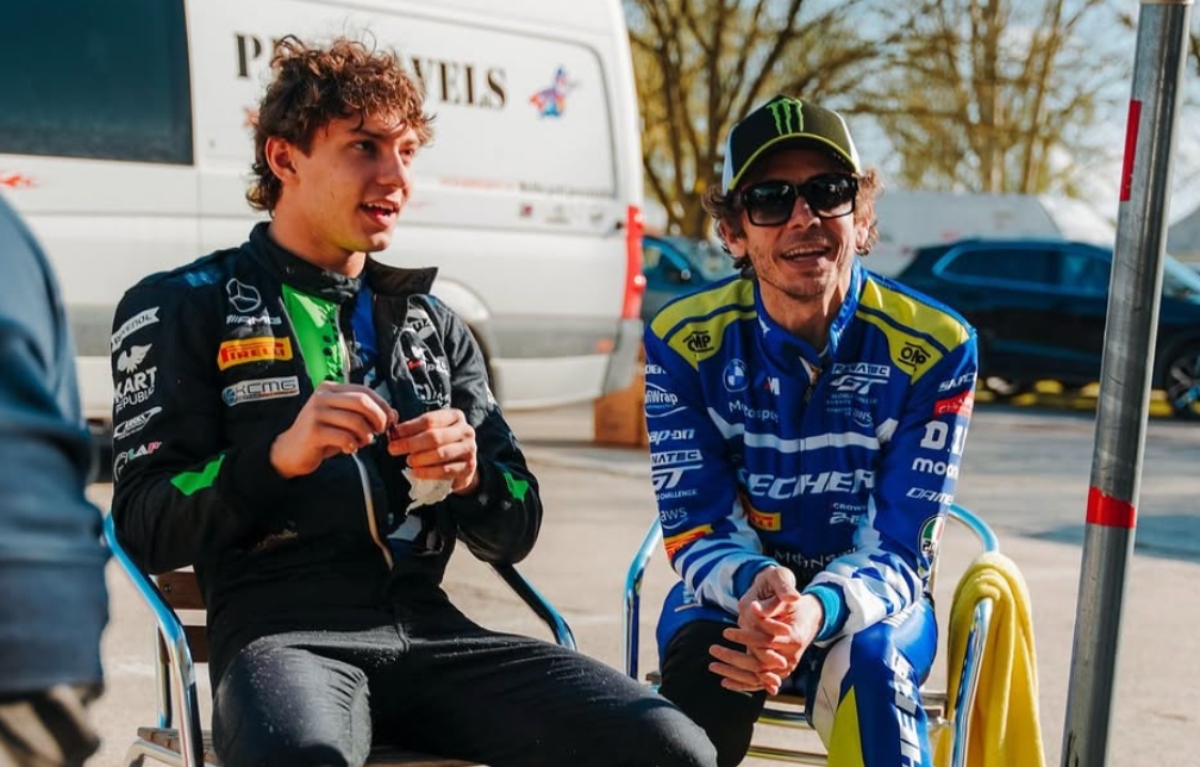 Kimi Antonelli Valentino Rossi Karting F1 2025