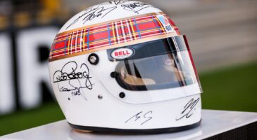 Michael Schumacher casque F1 Jackie Stewart Tyrrell Bahrein 2025