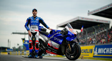 Livr&eacute;e sp&eacute;ciale Alpine Grand Prix de France MotoGP 2025.