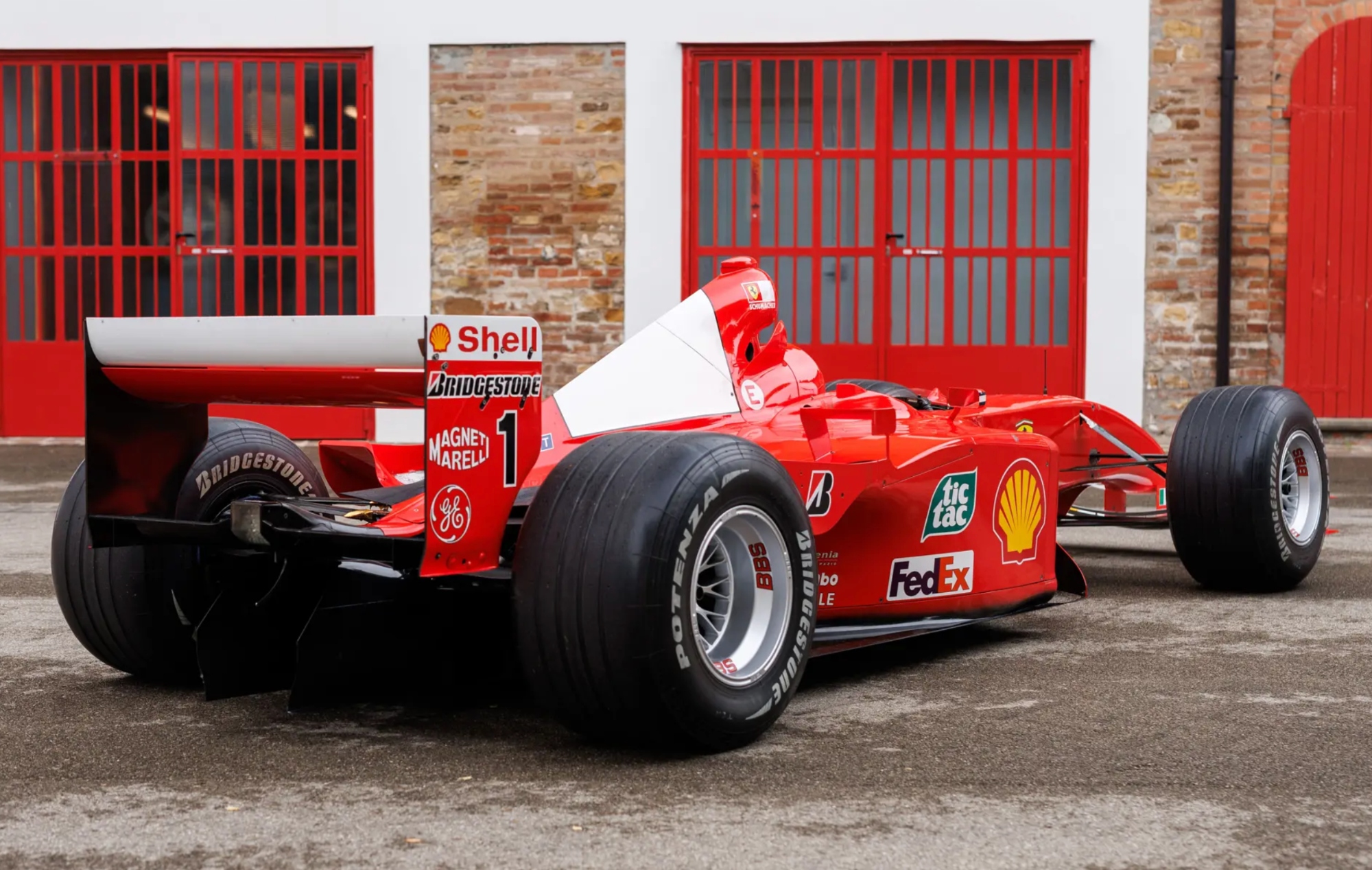 Michael Schumacher Ferrari F2001 vente enchères RM Sotheby's Monaco 2025
