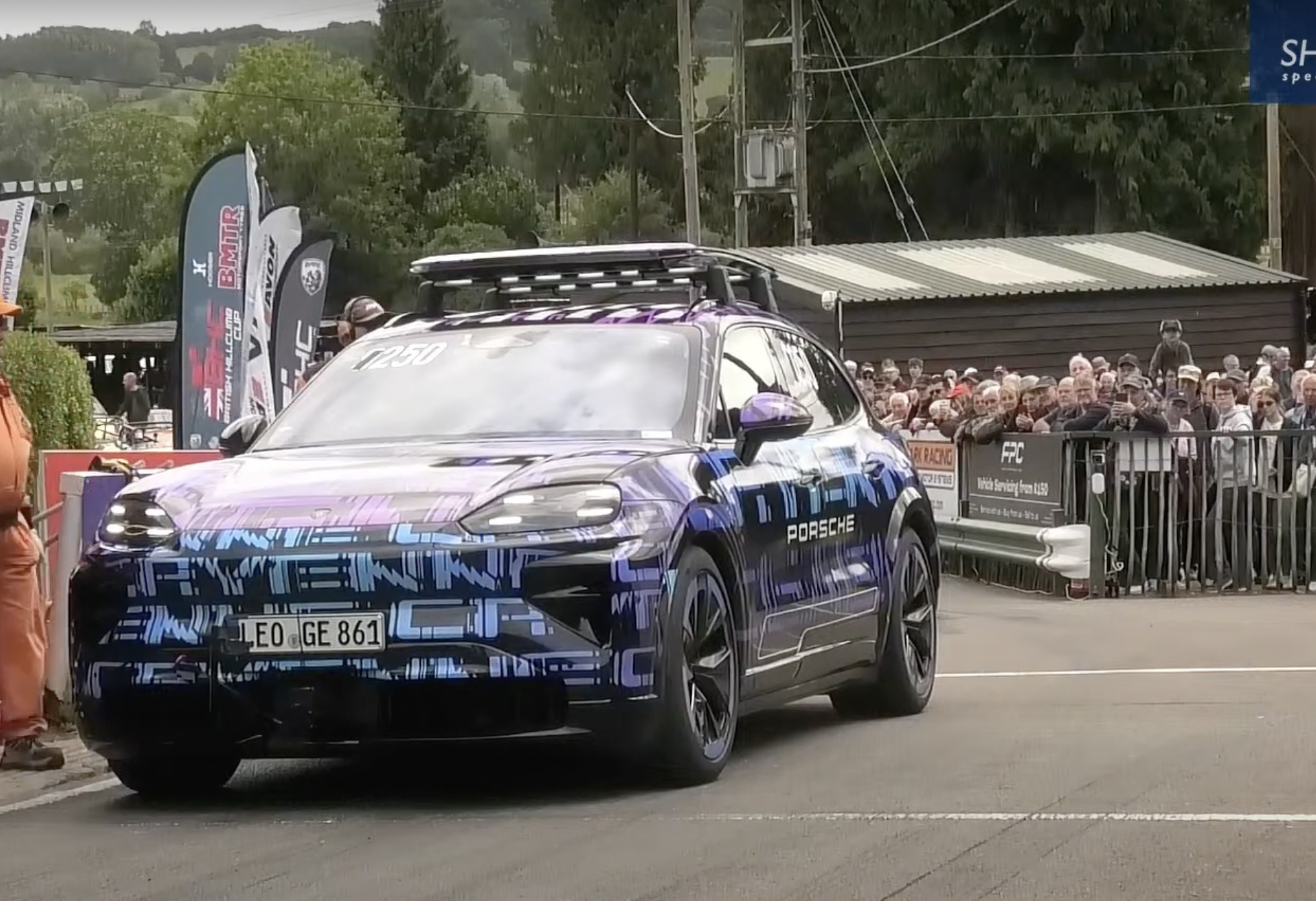 Porsche Cayenne électrique futur record