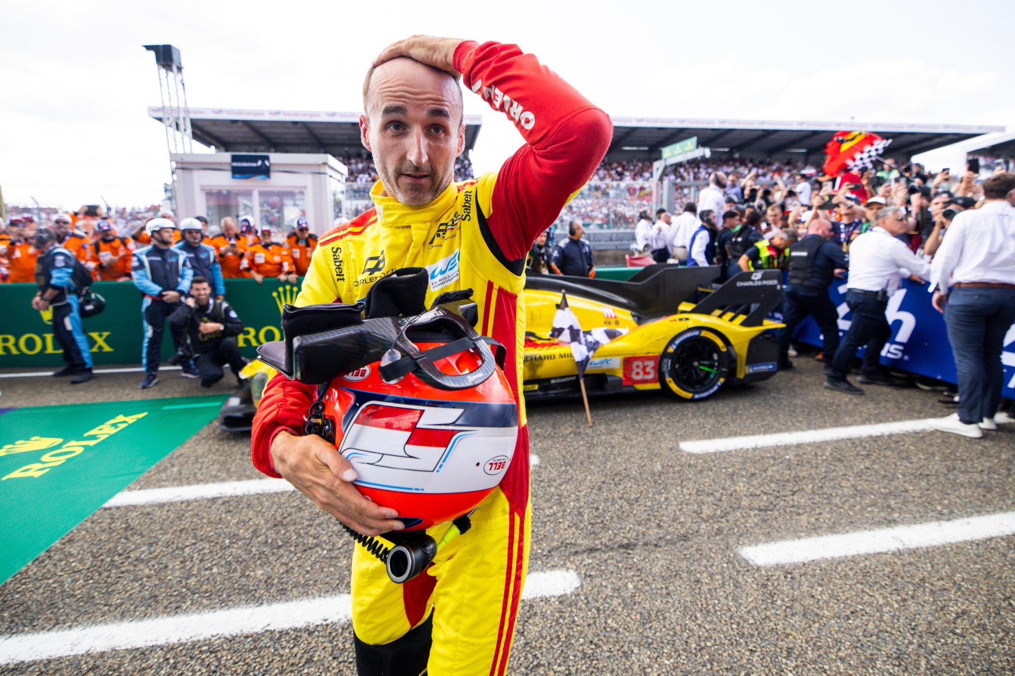 Robert Kubica 24 heures du Mans 2025 Ferrari AF Corse