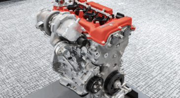 Toyota moteur quatre cylindres 600 ch