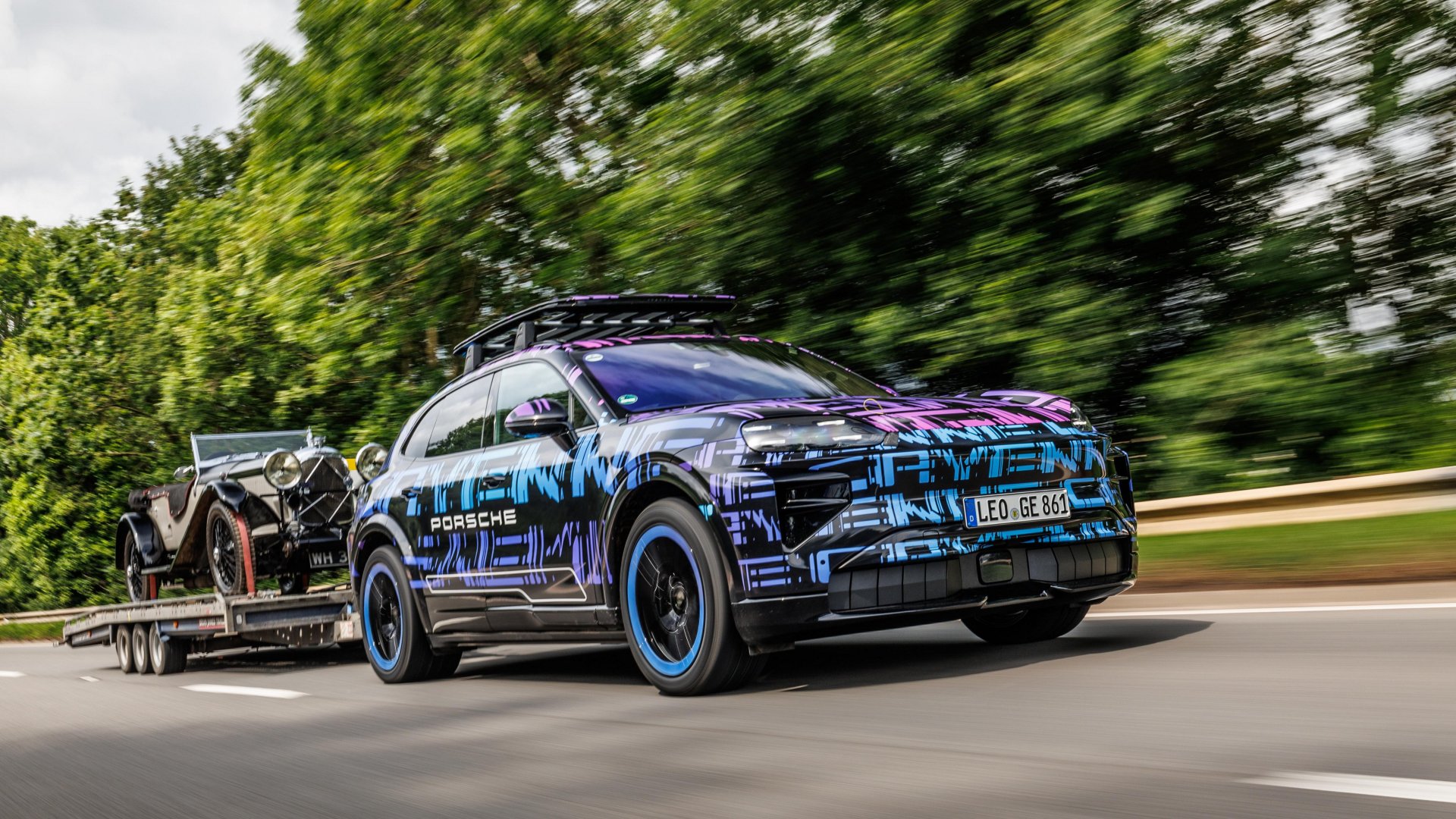Nouveau Porsche Cayenne électrique 2025