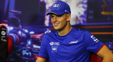 Mick Schumacher, pilote chez Hass Formula One team au Grand Prix de Singapour en 2022