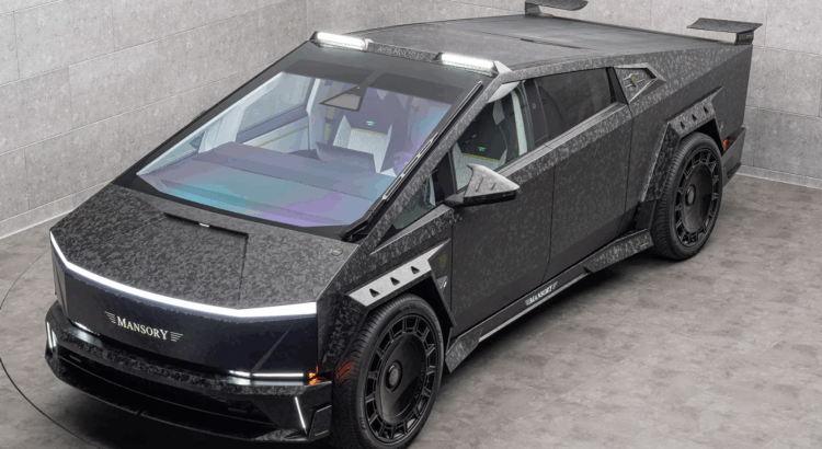 Mansory pète les plombs avec un Tesla Cybertruck bien chargé