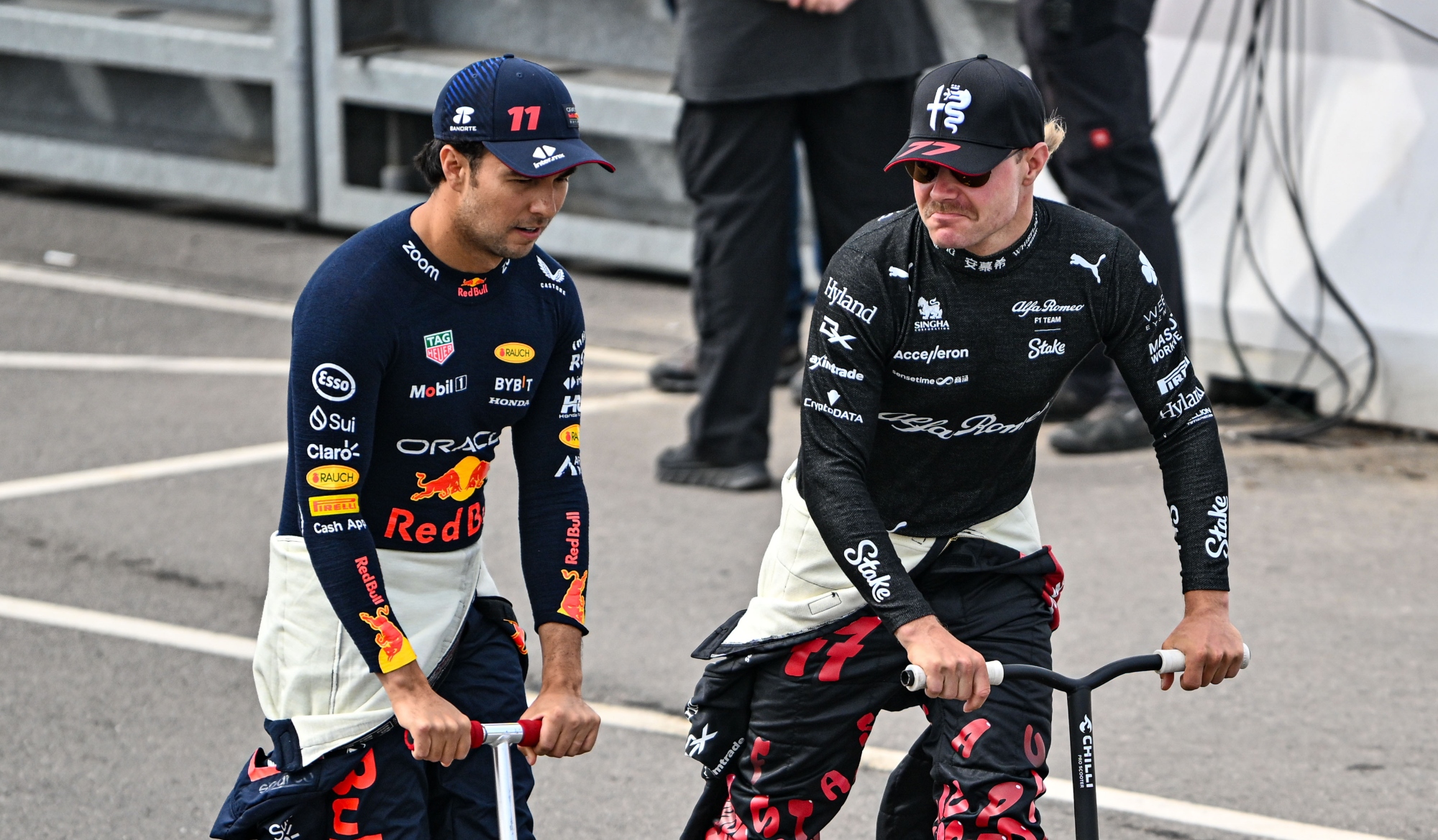 F1 Cadillac pilotes 2026 Bottas Perez
