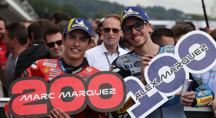 Marc Marquez survole la MotoGP, son frère second