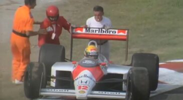 Grand Prix Italie F1 1988 Senna Ferrari Monza
