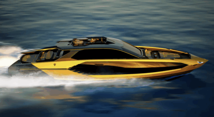 Lamborghini Tecnomar : le bateau de tous les excès (+images)