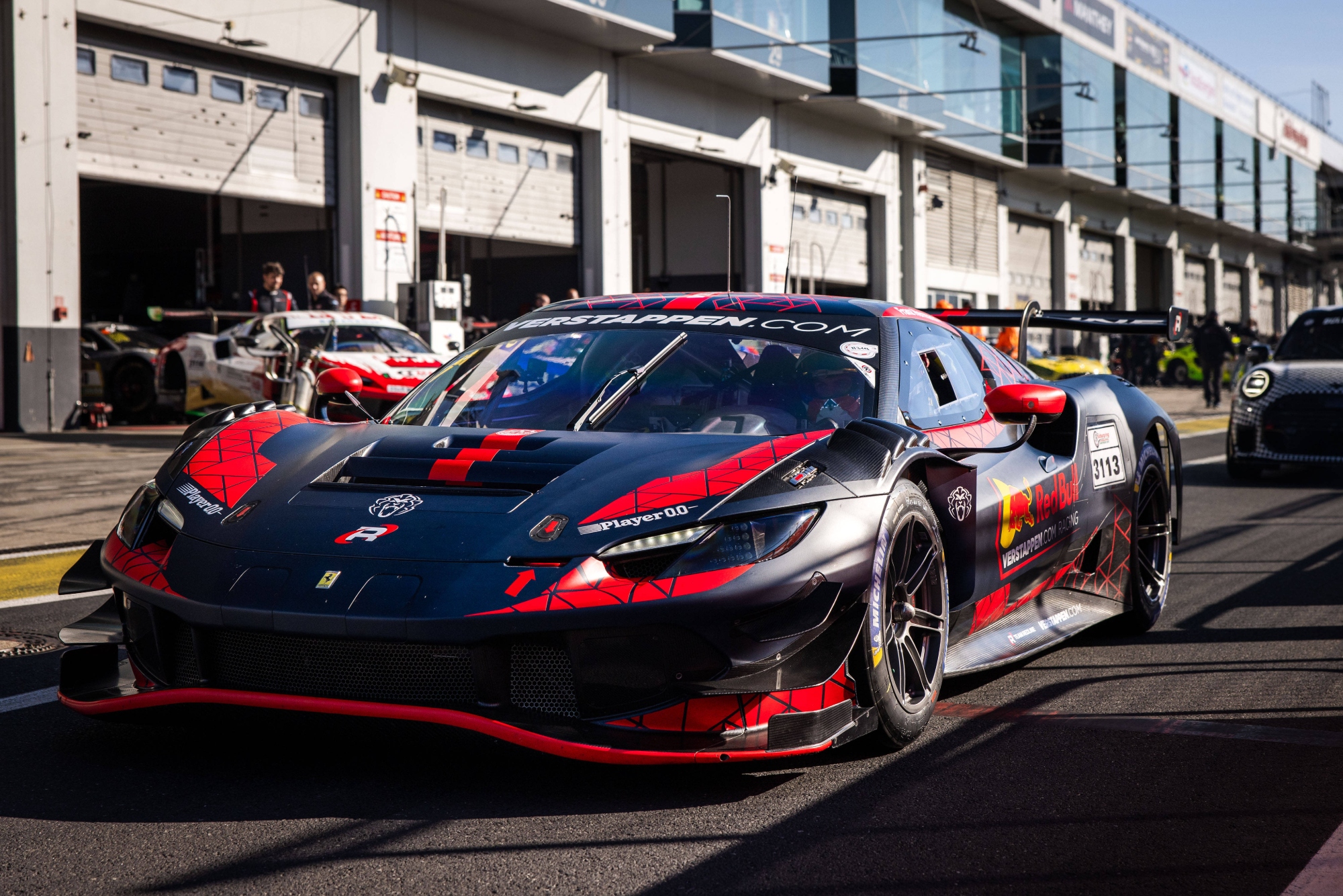 Max Verstappen GT Ferrari Nürburging 2025