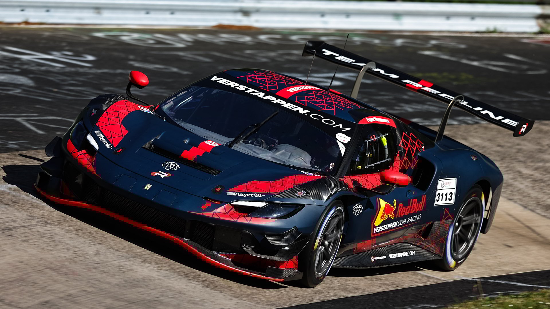 Max Verstappen Ferrari GT3 Nürburgring NLS 2025