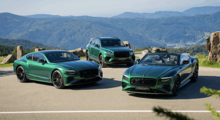 Bentley dévoile des éditions spéciales en hommage à la ville de... Porsche !