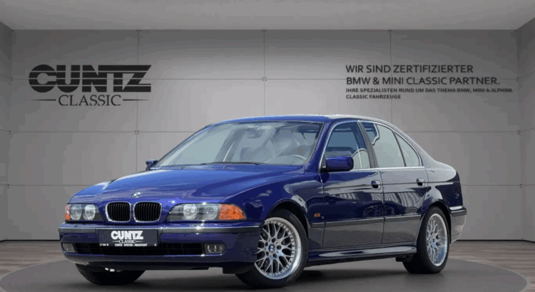 Cccasion : cette BMW 528i quasi neuve est à vendre avec moins de 7.000 km