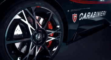 Maserati MCPura Police italienne