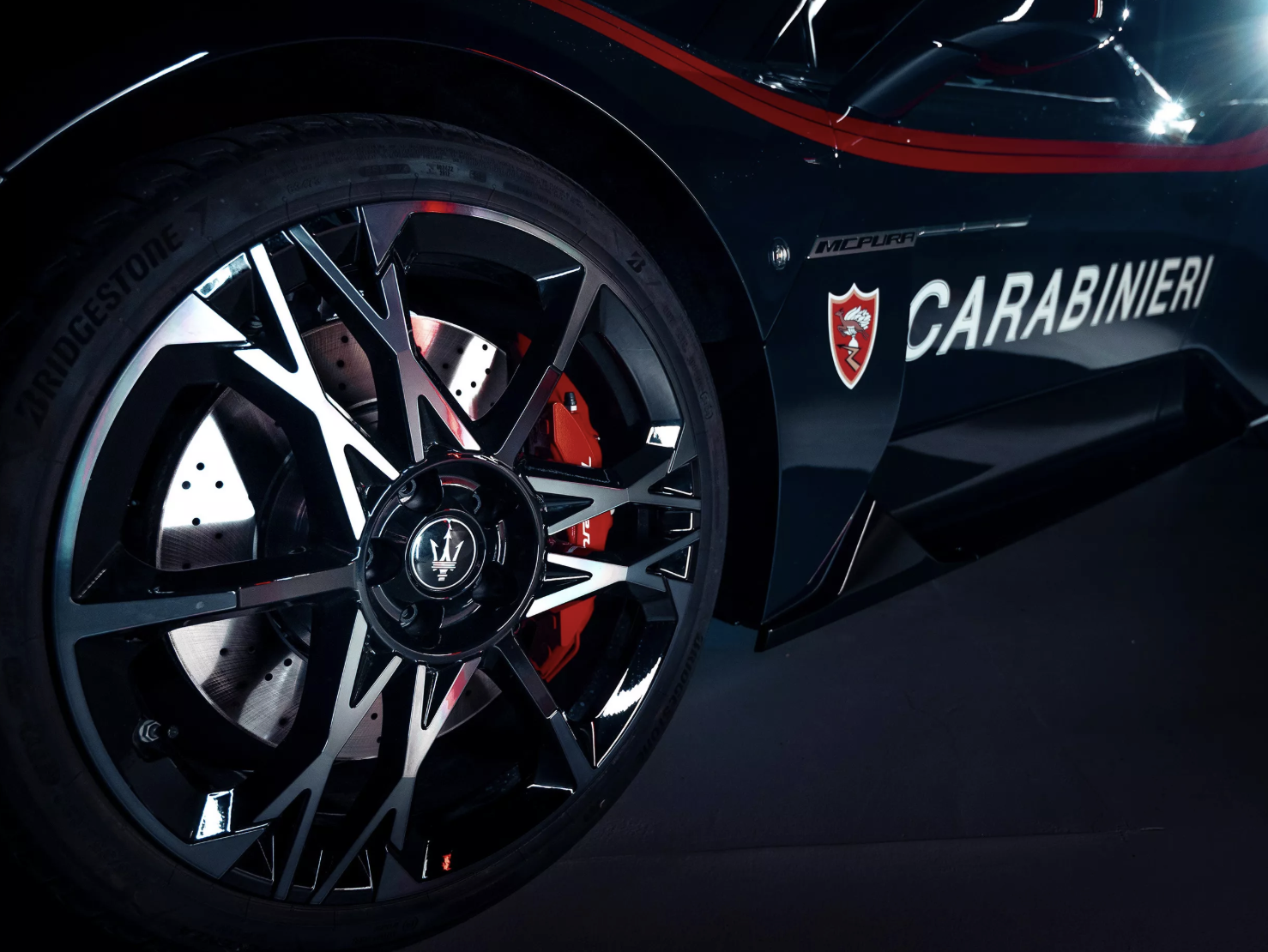 Maserati MCPura Police italienne