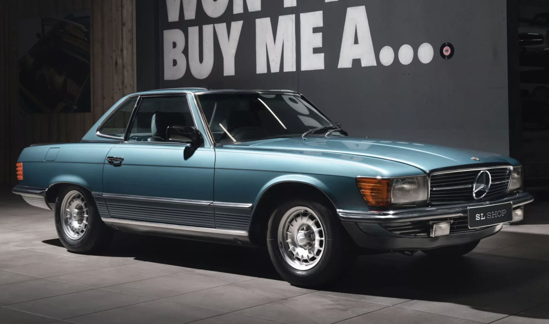 Mercedes 500 SL neuve