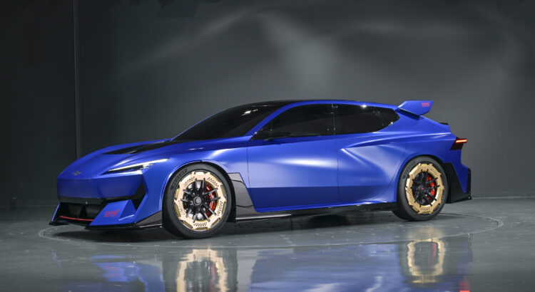 Subaru Performance E-STI : voici la silhouette du concept nippon