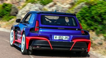 Renault 5 Turbo 3E électrique GTi Tour de Corse 2025