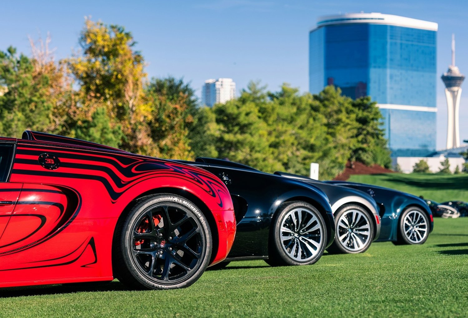 Bugatti réunion hypercars Las Vegas 2025