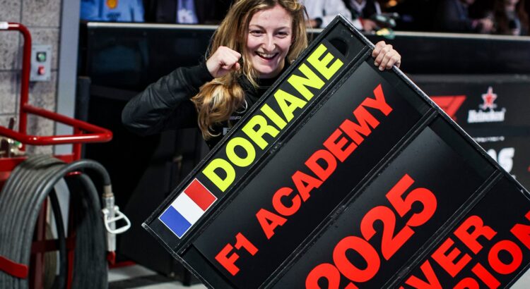 Doriane Pin : "Pocket rocket" sacrée championne en F1 Academy 