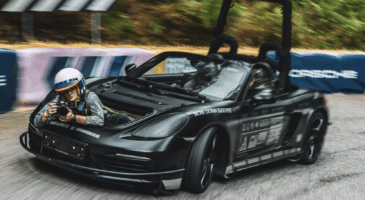 Porsche 718 Boxster S camera-car