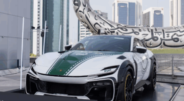 Ferrari Purosangue Police Duba&iuml;